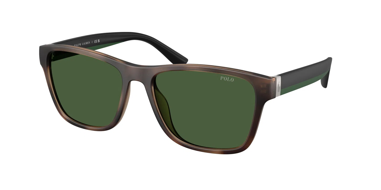 Polo 4229U Sunglasses - Matte Dark Green - view 5